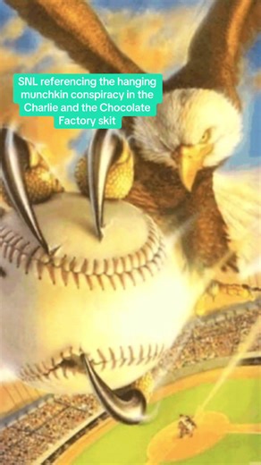 #snl #wizardofoz #charlieandthechocolatefactory | hanging munchkin wizard of oz