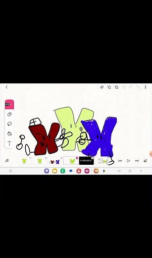 refrence with meet the letters, conoce las letras and rencontrer les lettres ‪@objectmountainstudios‬