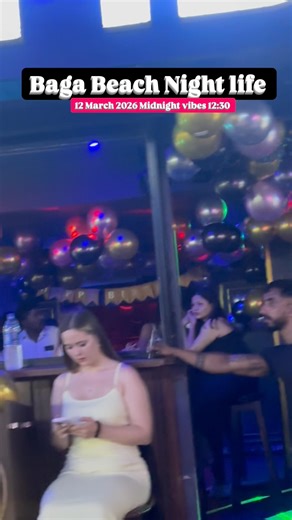 Baga Beach Nightlife | Goa beach Vibes | Goa Vlog #goa #beach