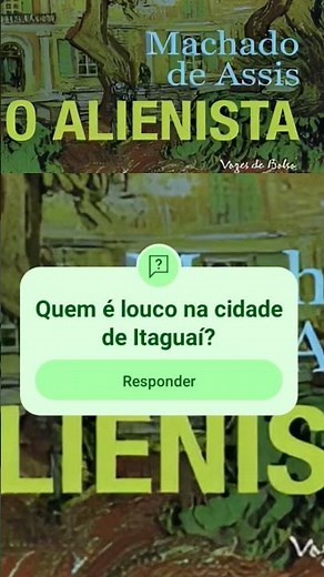 Audiobook "The Alienist" - Machado de Assis #audiobook #audiolivro