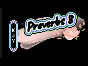 Proverbs 8 – The Voice of Wisdom | Audio Visual Bible Experience