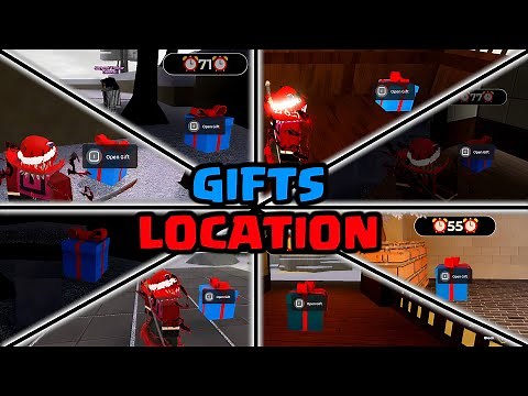 ALL Anniversary Gift Spawn Location FULL SHOWCASE In Weak Legacy 2