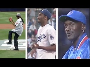 Celebrities First Pitch ( Best Moments)!!!!