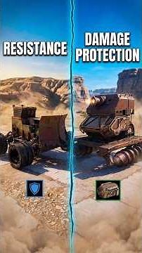 Crossout Guide: Damage Resistance vs Protection #crossout #gaming #кроссаут