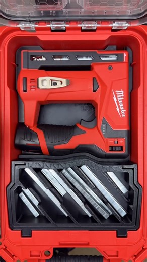 Code Breaker Labs on Instagram: "The new M12 Crown Stapler Insert is officially OUT. 🔥 🧰 Fits your M12 Crown Stapler + CP battery attached — ready to fire as soon as you open the lid 📦 Holds every staple size you’ll ever need with a double-tier layout ⚙️ Works with the belt hook on either side 💪 Built jobsite tough, designed for real tradies No wasted space. No dodgy fitment. Just clean, efficient storage that makes sense. 🇦🇺 Designed & made in Melbourne 🌍 Shipping worldwide 🔗 Link in bi