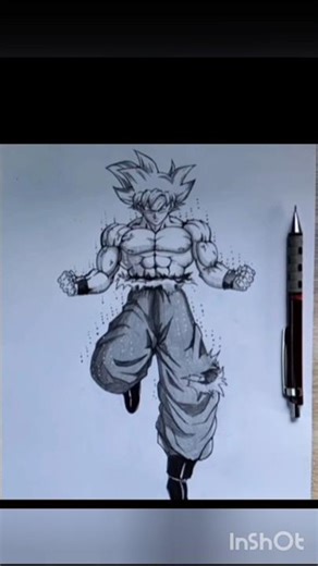 wait for the 🤯😲| how to draw Goku step by step|Goku drawing realistic step by step|how to draw Goku|
