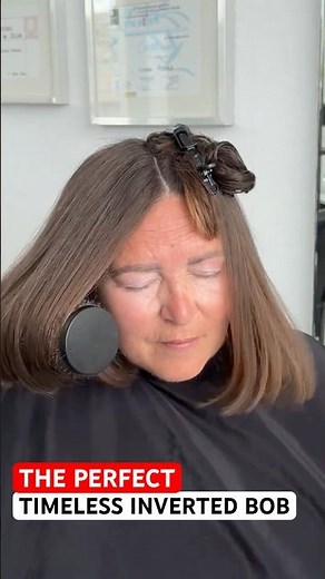 THE PERFECT TIMELESS INVERTED BOB: Complete Tutorial Linked Below! 🔥🔥🔥