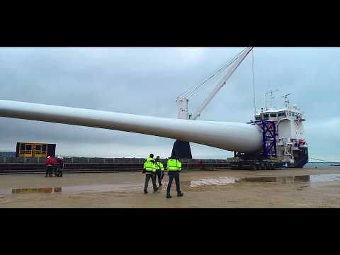 World's first wind turbine blade beyond 100 meters, built by LM Wind Power