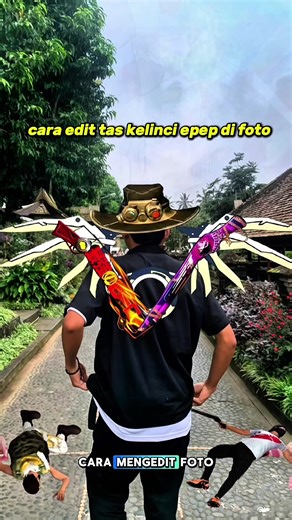 Cara Edit Foto Bawa Tas FF dengan Mudah