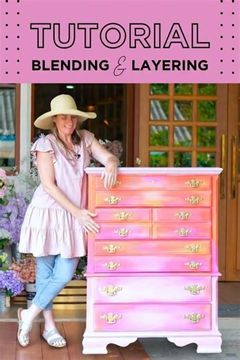 #getinspired https://porchnook.com/products/tutorial-download-blending-layering-tall-boy-dresser