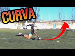 Chutar/Tirar con Curva o efecto en Movimiento - Entrenamiento ULTRA BÁSICO - Tutorial Fútbol