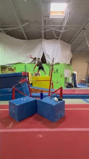 GYMNASTICS SKILL ON BAR IDEA || STRADDLE BACK ON UNEVEN BAR