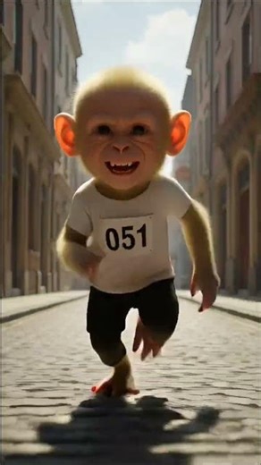 Monkey Race Story | Never Give Up Motivation 🐒🏁