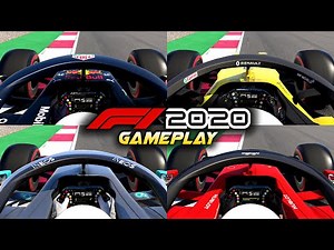 F1 2020 Gameplay: RAW ENGINE SOUNDS! - Mercedes, Honda, Renault & Ferrari (No Commentary)