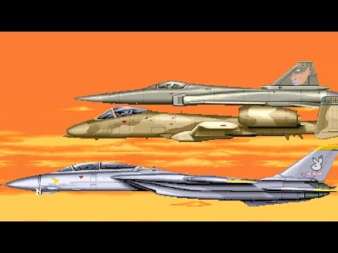 에어리어 88 U.N. Squadron エリア88 2 players gameplay 战区88 ( Capcom 1989 ) AREA88