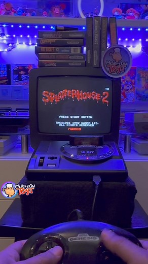 25 reactions | Did anybody here play Splatterhouse 2 on Sega Genesis / Megadrive in the 90s? #Nostalgia #90s #childhood #memories #vintage #retro #retrogaming #sega #segagenesis #megadrive #16bit #splatterhouse | My Very Old Toys | Facebook