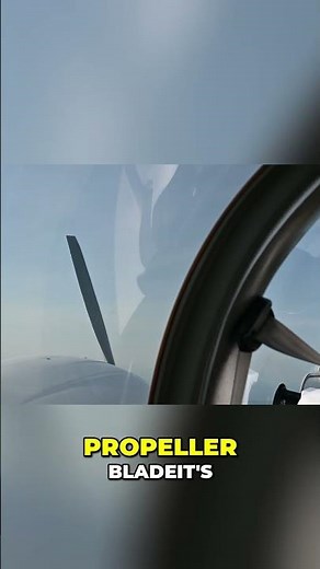 Feathering Propeller Explained: Easier Aircraft Control #shorts