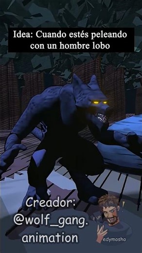 Hombre Lobo Invisible 🐺🧙‍♂️🎤 #fandub #dnd #wolf_ganganim #español #comics #meme #doblaje #art #humor