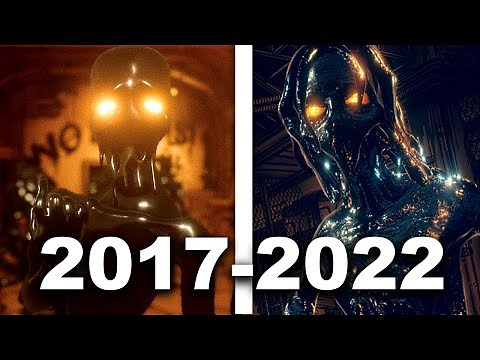 Bendy and the Dark Revival - Evolution of Lost Ones (2017-2022, BATDR Trailer)