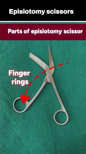 Episiotomy Scissors Explained | Uses, Parts & Obstetric Instruments for Nursing Students