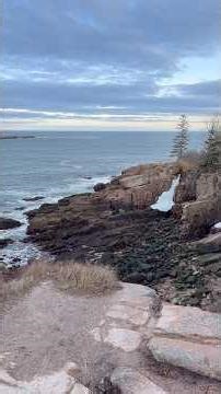 🌊 Ocean Path Acadia Part 1: Epic Views Above Sand Beach to Overlooks! (to Otter Cliff)
