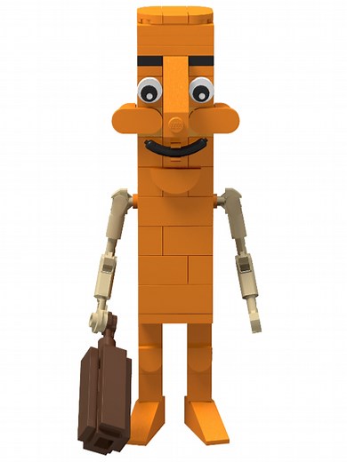 Build Tung Tung Tung Sahur Using Lego Tutorial