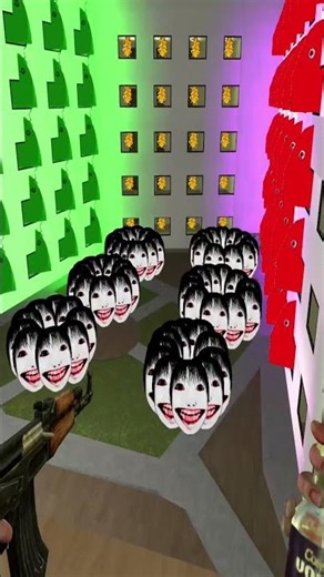 POV YOSHIE DANCING COCKROCH ALIEN MUNCI RED MUNCI #garrysmod #millionairegarry