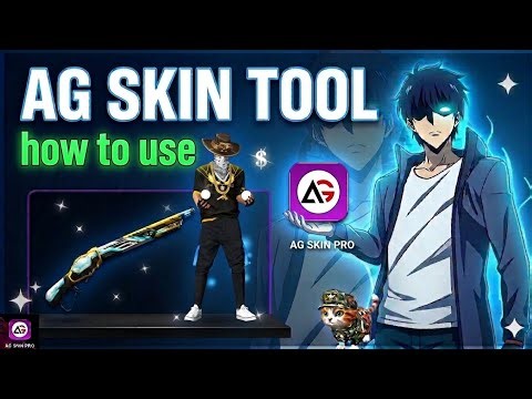How to use Ag skin tool Free fire max ✅ | @Wizard_bhai99