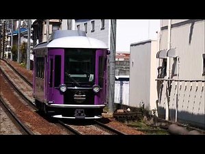 京福電鉄(嵐電)の斬新な新型車両ＫＹＯＴＲＡＭ