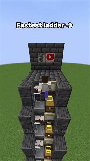 The Fastest Ladder in Minecraft: Breaking the Speed Limit!