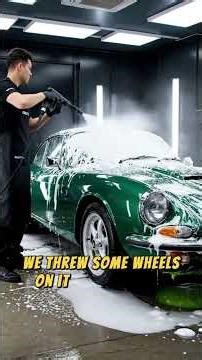 48 Years of Dust! 1950s Chevy First Wash ✨ #shorts #ChevyRestoration #BarnFind