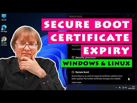 Secure Boot Certificate Expiry (Windows & Linux)