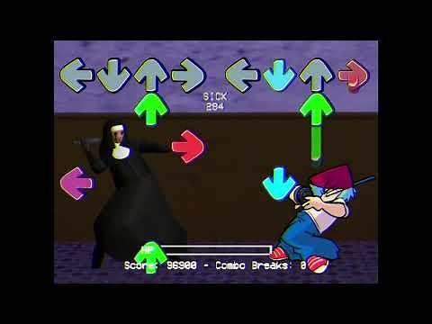 FNF - NUN V2 (NUN MASSACRE FNF) - Nun V2