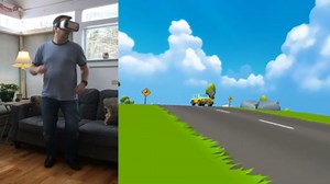 VR game that uses motion instead of controllers looks adorably fun