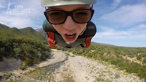 1.7K views · 46 reactions | The "Superman" is the longest and fastest zipline in Baja! at over 4,000 feet get a bird's eye view of the breathtaking scenery in this UNESCO protected biosphere reserve! | Cabo Adventures | Facebook