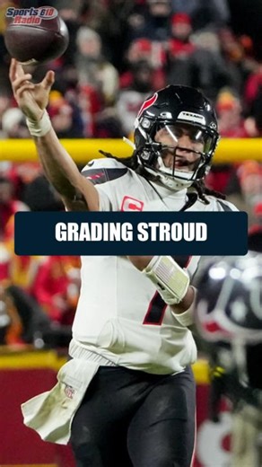 C.J. Stroud made plays Sunday night that very few QBs can make. | SportsRadio 610