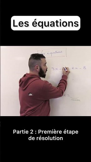 The first step in the classic solution of a first-degree equation with one unknown, in song