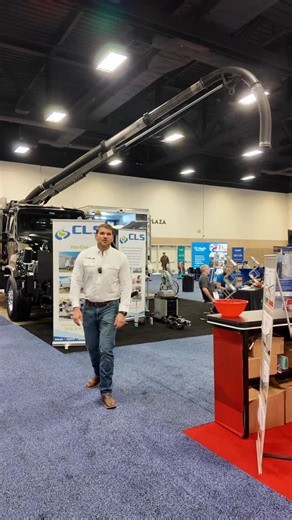 John Masley on Instagram: "🚨Boom Talk Time🚨 Most combo trucks stop at 180°… but this Vac-Con boom said “nah, we’re going 230°.” That extra 50° is important when you’re lined up on a weird manhole or backed into a tight alley. It’s like yoga for your boom 😂💪 #wastewater #sewercleaning #Hydrovac #ComboTruck"