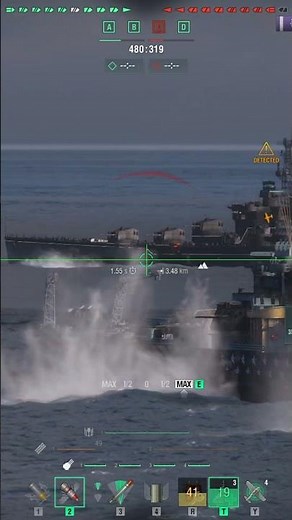 World of Warships - Triple Driveby