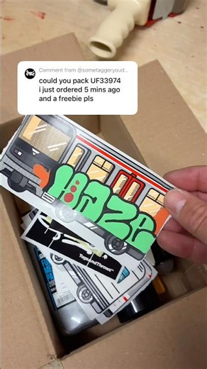 🇵🇱 A box of paint, stickers and markers on the way to Poland! UNFADE #graffiti