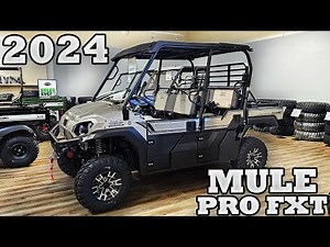 What You Need to Know About the 2024 Kawasaki Mule Pro FXT 1000