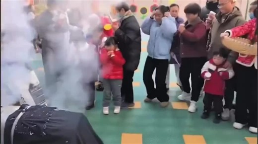 The popcorn machine exploded in China.