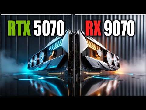 5070 vs 9070 Benchmarks - Tested in 20 Games