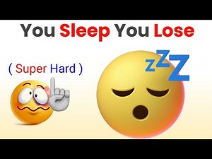 Try Not to Fall Asleep Challenge 😴