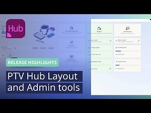 Layout and Admin tools | PTV Hub | Product Demos