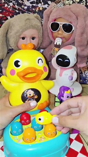 hungry duck eating fish 🐟