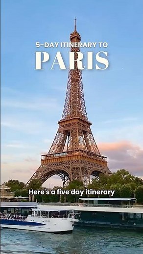 5-Day Paris Itinerary