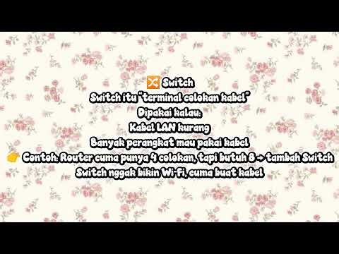 apa itu Wi-Fi, router, ISP, LAN, Switch, dan Access Point? Dalam Penjelasan Versi Sederhana
