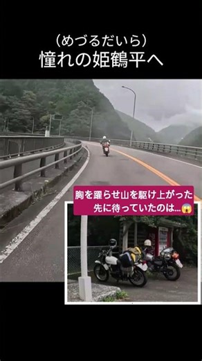 【絶望】往復約500km！憧れの四国カルスト姫鶴平が…真っ白け😭【KAWASAKI 250TR】
