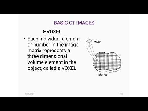Physics: Basic of CT Images ( image matrix, pixel, voxal, CT Number and Gray scale)